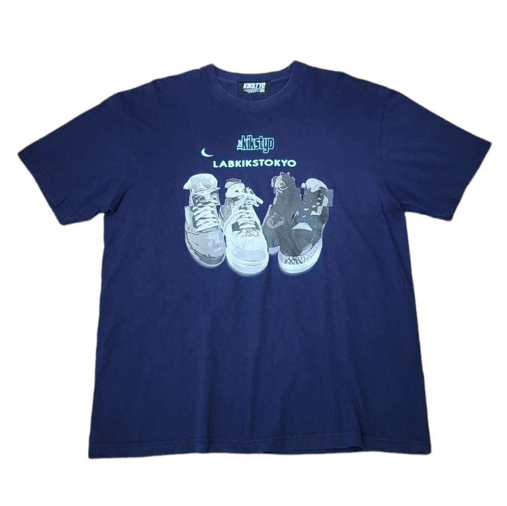 Japanese Brand KIKS TYO Blue T-Shirt